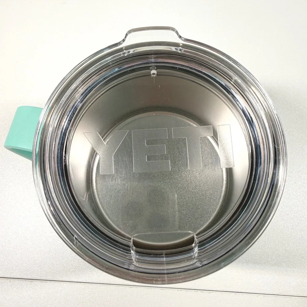 YETI Rambler 20 oz Tumbler & 14 oz Mug Set Seafoam Green Stainless Steel NICE